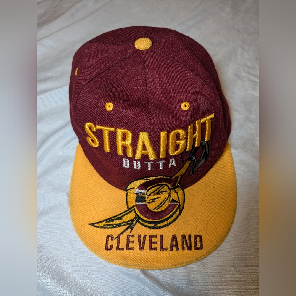 Cleveland Cavaliers "Straight Outta Cleveland" Snapback Hat‎